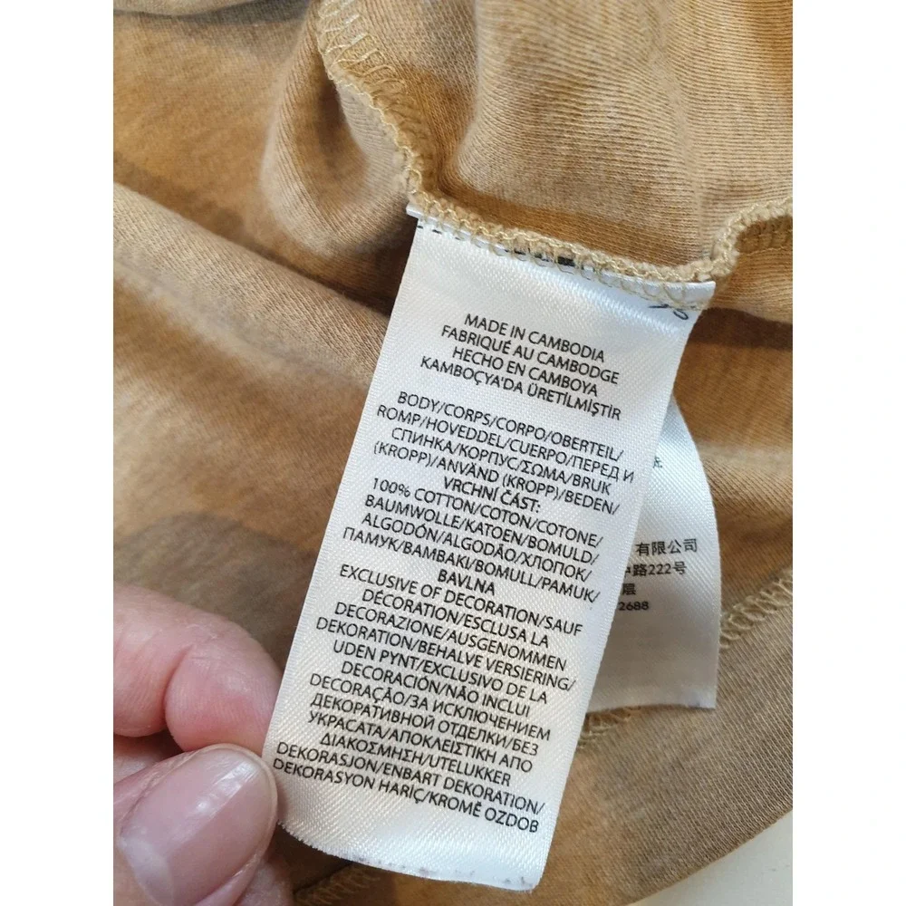 Polo Ralph Lauren Shirt Men's 2XL Long Sleeve Classic Fit Flesh Pony Beige - Picture 4 of 11